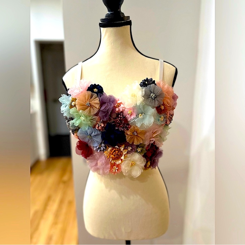 NWT floral corset